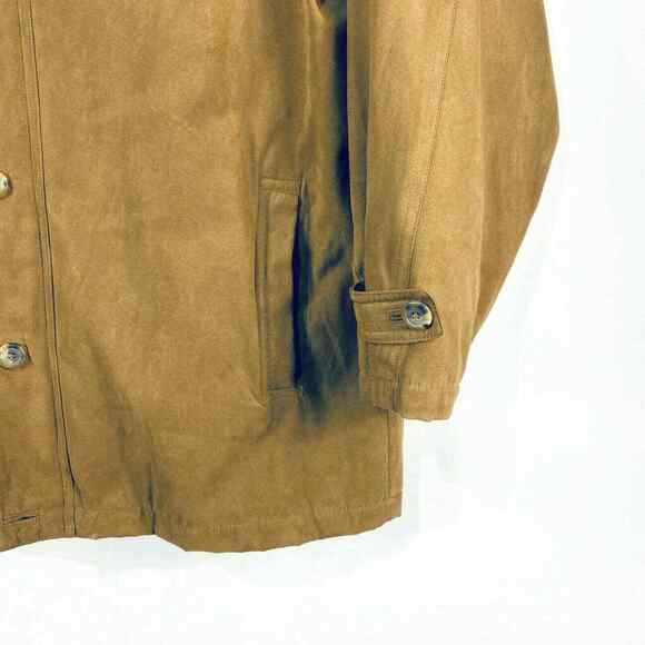 Cutter and Buck Microsuede Lightweight Coat Men's Extra Large Zip Up Microsuede - Picture 4 of 10